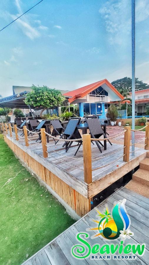 Seaview Beach Resort Sibulan Bagian luar foto